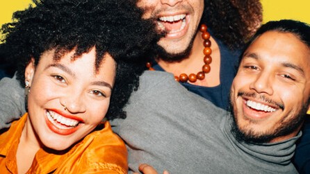 Sprühende Lebensfreude